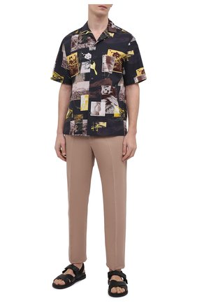 Мужская хлопковая рубашка Z ZEGNA разноцветного цвета по цене 29850 руб., арт. 905020/ZC0B2 | Фото 2 Мужская хлопковая рубашка Z ZEGNA разноцветного цвета, арт. 905020/ZC0B2 | Фото 2 (Длина (для топов): Стандартные; Рукава: Короткие; Материал внешний: Хлопок; Случай: Повседневный; Принт: С принтом; Воротник: Отложной; Стили: Кэжуэл)