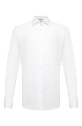Мужская хлопковая сорочка Z ZEGNA белого цвета по цене 19950 руб., арт. 905051/ZCRC1 | Фото 1 Мужская хлопковая сорочка Z ZEGNA белого цвета, арт. 905051/ZCRC1 | Фото 1