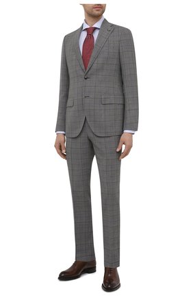 Мужской шерстяной костюм SARTORIA LATORRE серого цвета по цене 69400 руб., арт. A6I7EF Q90982 | Фото 1 Мужской шерстяной костюм SARTORIA LATORRE серого цвета, арт. A6I7EF Q90982 | Фото 1