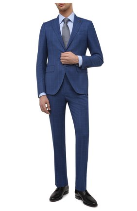 Мужской шерстяной костюм SARTORIA LATORRE синего цвета по цене 75350 руб., арт. A6I7EF Q90144 | Фото 1 Мужской шерстяной костюм SARTORIA LATORRE синего цвета, арт. A6I7EF Q90144 | Фото 1