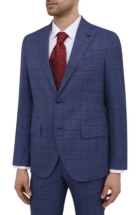 Мужской костюм SARTORIA LATORRE синего цвета по цене 69400 руб., арт. A6I7EF Q70422 | Фото 2 Мужской костюм SARTORIA LATORRE синего цвета, арт. A6I7EF Q70422 | Фото 2