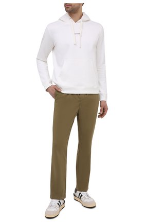 Мужские брюки 7 FOR ALL MANKIND хаки цвета по цене 26250 руб., арт. JSCJB560FR | Фото 2 Мужские брюки 7 FOR ALL MANKIND хаки цвета, арт. JSCJB560FR | Фото 2