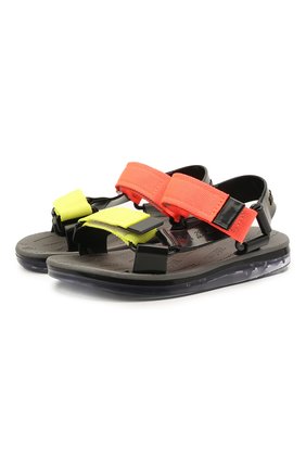 Детские босоножки MELISSA черного цвета по цене 6210 руб., арт. 32979 | Фото 1 Детские босоножки MELISSA черного цвета, арт. 32979 | Фото 1