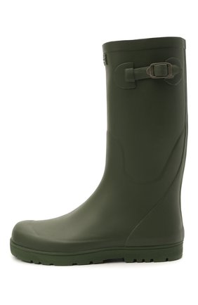 Детские резиновые сапоги AIGLE хаки цвета по цене 3815 руб., арт. S03613/W00DYP0P2 | Фото 2 Детские резиновые сапоги AIGLE хаки цвета, арт. S03613/W00DYP0P2 | Фото 2