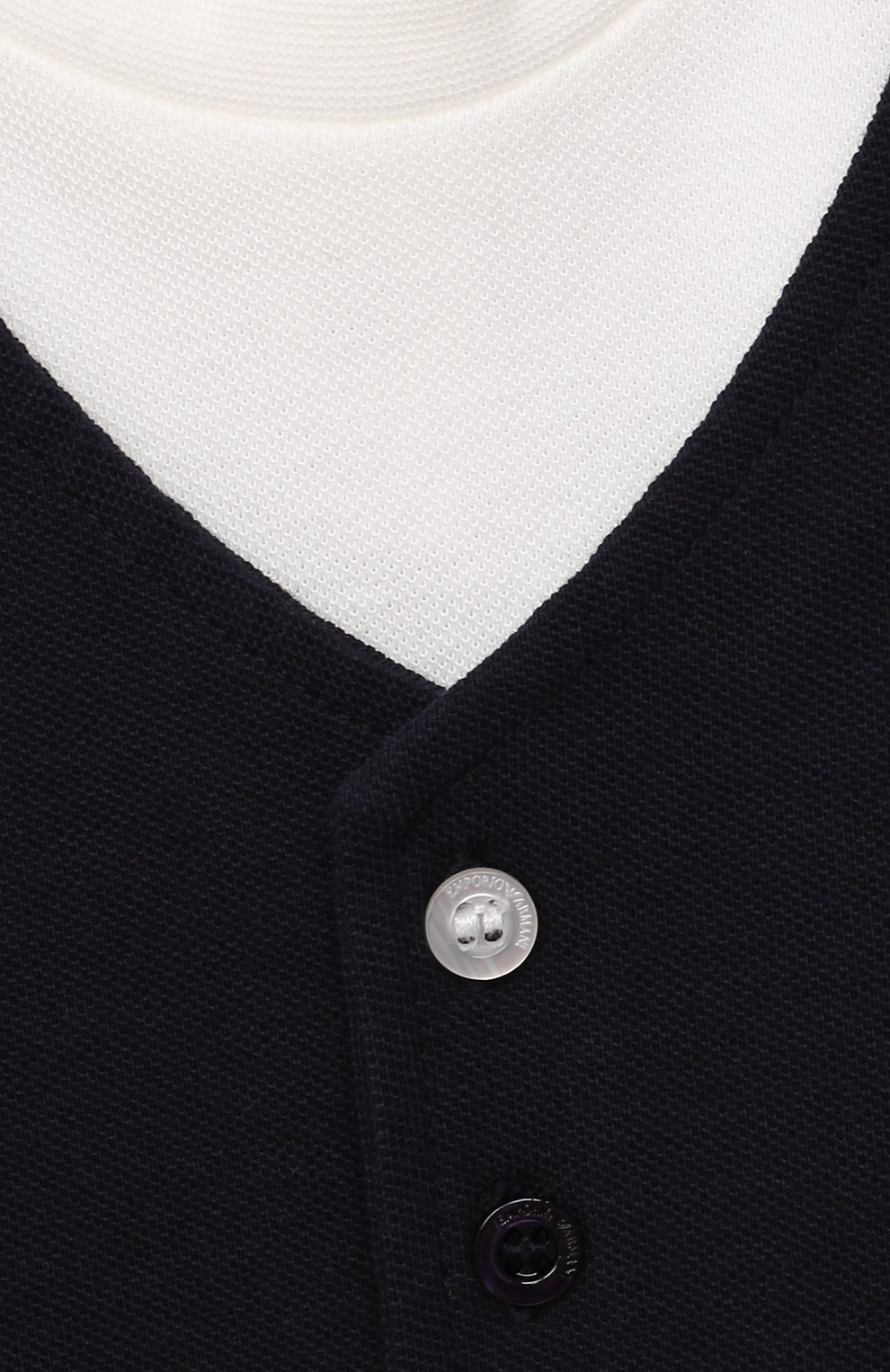 Детский хлопковая футболка EMPORIO ARMANI белого цвета по цене 8875 руб., арт. 3KHT03/4J4AZ | Фото 3 Детский хлопковая футболка EMPORIO ARMANI белого цвета, арт. 3KHT03/4J4AZ | Фото 3