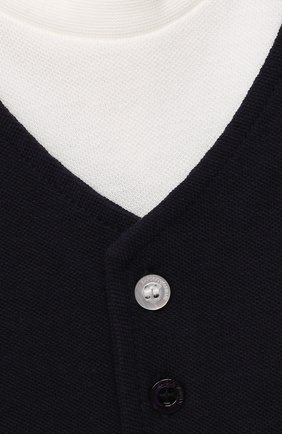Детский хлопковая футболка EMPORIO ARMANI белого цвета по цене 8875 руб., арт. 3KHT03/4J4AZ | Фото 3 Детский хлопковая футболка EMPORIO ARMANI белого цвета, арт. 3KHT03/4J4AZ | Фото 3