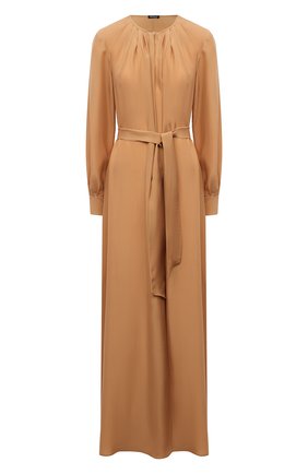 Женское шелковое платье KITON золотого цвета по цене 224000 руб., арт. D51332K09T62 | Фото 1 Женское шелковое платье KITON золотого цвета, арт. D51332K09T62 | Фото 1