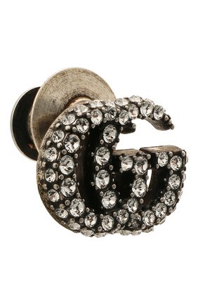 Женская брошь gg marmont GUCCI серебряного цвета по цене 24200 руб., арт. 645604/J3F42 | Фото 2 Женская брошь gg marmont GUCCI серебряного цвета, арт. 645604/J3F42 | Фото 2