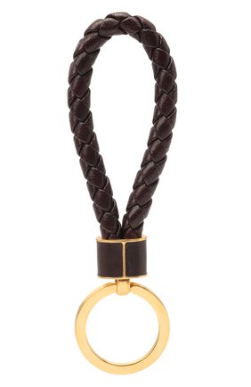 Женский брелок BOTTEGA VENETA темно-коричневого цвета по цене 18350 руб., арт. 651820/V0HW1 | Фото 2 Женский брелок BOTTEGA VENETA темно-коричневого цвета, арт. 651820/V0HW1 | Фото 2