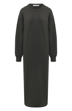 Женское кашемировое платье EXTREME CASHMERE темно-зеленого цвета по цене 62200 руб., арт. 106/WEIRD | Фото 1 Женское кашемировое платье EXTREME CASHMERE темно-зеленого цвета, арт. 106/WEIRD | Фото 1