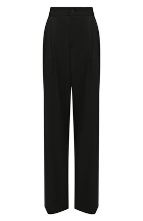 Женские шерстяные брюки SAINT LAURENT черного цвета по цене 93950 руб., арт. 634975/Y512W | Фото 1 Женские шерстяные брюки SAINT LAURENT черного цвета, арт. 634975/Y512W | Фото 1