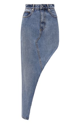 Женская джинсовая юбка DENIM X ALEXANDER WANG голубого цвета по цене 59950 руб., арт. 4DC1215807 | Фото 1 Женская джинсовая юбка DENIM X ALEXANDER WANG голубого цвета, арт. 4DC1215807 | Фото 1