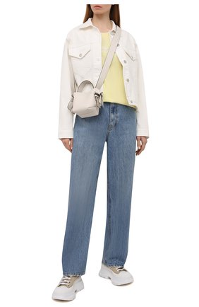 Женские джинсы DENIM X ALEXANDER WANG голубого цвета по цене 46250 руб., арт. 4DC1214870 | Фото 2 Женские джинсы DENIM X ALEXANDER WANG голубого цвета, арт. 4DC1214870 | Фото 2