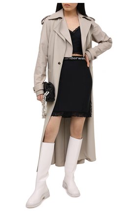 Женская юбка ALEXANDERWANG.T черного цвета по цене 31050 руб., арт. 4CC1215019 | Фото 2 Женская юбка ALEXANDERWANG.T черного цвета, арт. 4CC1215019 | Фото 2