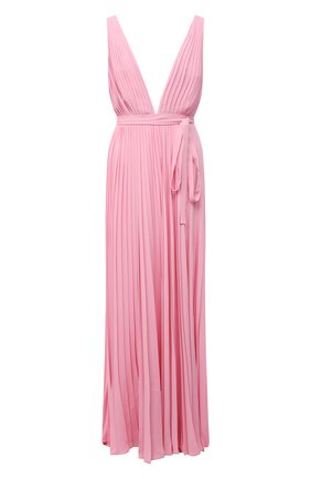 Женское шелковое платье VALENTINO розового цвета по цене 797500 руб., арт. VB3VDBK01MH | Фото 1 Женское шелковое платье VALENTINO розового цвета, арт. VB3VDBK01MH | Фото 1