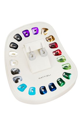 Женские серьги puzzle MATTIOLI бесцветного цвета по цене 705500 руб., арт. MKIT054B027 | Фото 2 Женские серьги puzzle MATTIOLI бесцветного цвета, арт. MKIT054B027 | Фото 2 (Материал сплава: Белое золото; Драгоценные камни: Бриллианты)