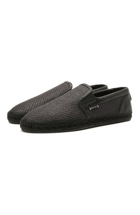 Мужские комбинированные эспадрильи vlad JIMMY CHOO черного цвета по цене 39950 руб., арт. VLAD/RAL | Фото 1 Мужские комбинированные эспадрильи vlad JIMMY CHOO черного цвета, арт. VLAD/RAL | Фото 1