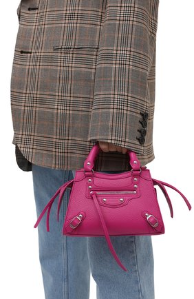 Женская сумка neo classic mini BALENCIAGA розового цвета по цене 150000 руб., арт. 638524/15Y4Y | Фото 2 Женская сумка neo classic mini BALENCIAGA розового цвета, арт. 638524/15Y4Y | Фото 2
