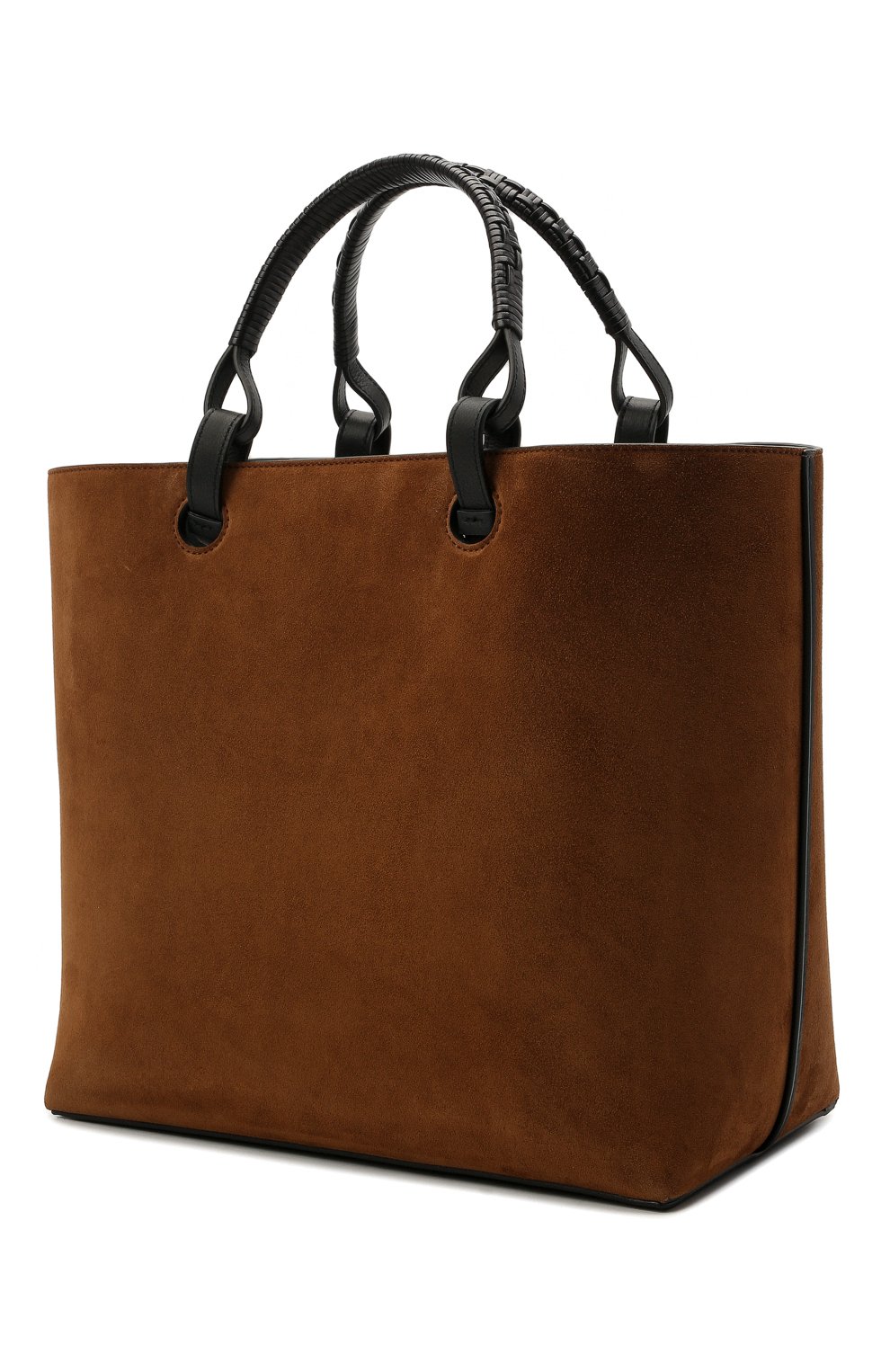 Женский сумка-тоут anagram LOEWE коричневого цвета по цене 245000 руб., арт. A657T23X06 | Фото 4 Женский сумка-тоут anagram LOEWE коричневого цвета, арт. A657T23X06 | Фото 4 (Сумки-технические: Сумки-шопперы; Размер: medium; Материал: Натуральная кожа, Натуральная замша)