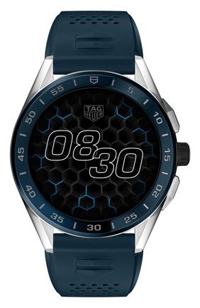 Мужские часы modular TAG HEUER бесцветного цвета, арт. SBG8A11.BT6220 | Фото 1 (Материал корпуса: Сталь; Цвет циферблата: Другое; Механизм: Электронный)