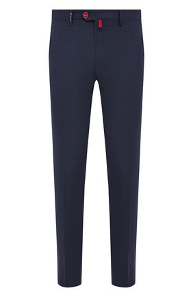 Мужские шерстяные брюки KITON синего цвета по цене 89100 руб., арт. UFPP79J07T47 | Фото 1 Мужские шерстяные брюки KITON синего цвета, арт. UFPP79J07T47 | Фото 1 (Материал внешний: Шерсть; Материал подклада: Купро; Длина (брюки, джинсы): Стандартные; Случай: Повседневный; Стили: Кэжуэл; Региональные ограничения белый список (Axapta Mercury): RU)