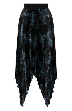 Женская юбка GIVENCHY темно-синего цвета по цене 134000 руб., арт. BW40GG1Z27 | Фото 1 Женская юбка GIVENCHY темно-синего цвета, арт. BW40GG1Z27 | Фото 1