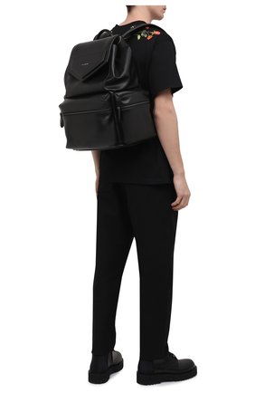Мужской кожаный рюкзак antigona GIVENCHY черного цвета, арт. BK507VK0ZZ | Фото 2 (Материал: Натуральная кожа; Размер: large; Стили: Кэжуэл)