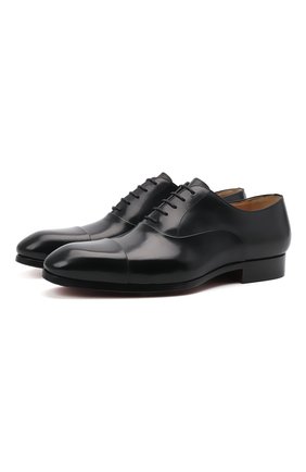 Мужские кожаные оксфорды MAGNANNI черного цвета по цене 30950 руб., арт. 23803/WIND | Фото 1 Мужские кожаные оксфорды MAGNANNI черного цвета, арт. 23803/WIND | Фото 1