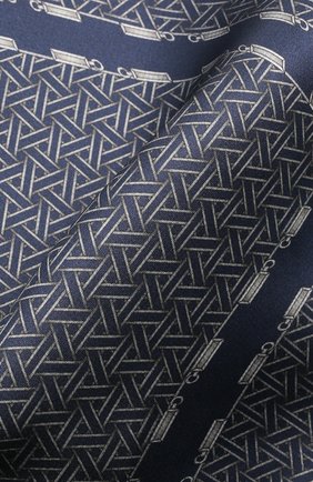 Мужской шелковый платок ZILLI синего цвета по цене 8640 руб., арт. 51603/HANDKERCHIEF | Фото 2 Мужской шелковый платок ZILLI синего цвета, арт. 51603/HANDKERCHIEF | Фото 2