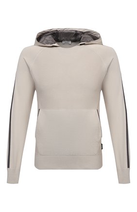 Мужской хлопковое худи Z ZEGNA бежевого цвета по цене 45900 руб., арт. VWC63/ZZ477 | Фото 1 Мужской хлопковое худи Z ZEGNA бежевого цвета, арт. VWC63/ZZ477 | Фото 1