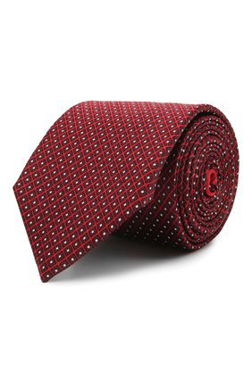 Мужской шелковый галстук ERMENEGILDO ZEGNA красного цвета по цене 19500 руб., арт. Z9E23/100 | Фото 1 Мужской шелковый галстук ERMENEGILDO ZEGNA красного цвета, арт. Z9E23/100 | Фото 1