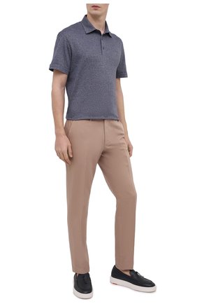 Мужские брюки из хлопка и льна ERMENEGILDO ZEGNA бежевого цвета по цене 39950 руб., арт. UWI37/TR10 | Фото 2 Мужские брюки из хлопка и льна ERMENEGILDO ZEGNA бежевого цвета, арт. UWI37/TR10 | Фото 2
