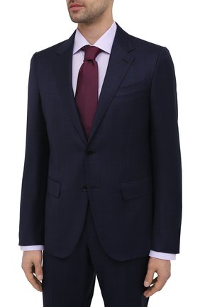 Мужской шерстяной костюм ERMENEGILDO ZEGNA темно-синего цвета по цене 182000 руб., арт. 922020/25M22Y | Фото 2 Мужской шерстяной костюм ERMENEGILDO ZEGNA темно-синего цвета, арт. 922020/25M22Y | Фото 2