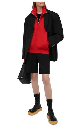 Женский кардиган BOTTEGA VENETA красного цвета по цене 134500 руб., арт. 647513/V0C10 | Фото 2 Женский кардиган BOTTEGA VENETA красного цвета, арт. 647513/V0C10 | Фото 2 (Материал внешний: Вискоза, Синтетический материал; Рукава: Длинные; Длина (для топов): Стандартные; Женское Кросс-КТ: Кардиган-одежда; Стили: Спорт-шик)