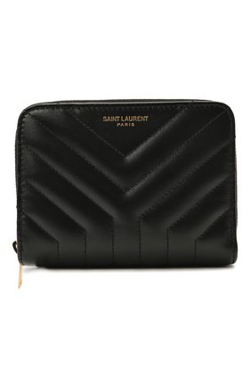 Женские кожаное портмоне SAINT LAURENT черного цвета по цене 41050 руб., арт. 650981/DV701 | Фото 1 Женские кожаное портмоне SAINT LAURENT черного цвета, арт. 650981/DV701 | Фото 1