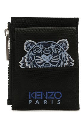 Женский футляр для кредитных карт KENZO черного цвета по цене 9410 руб., арт. FA65PM306F20 | Фото 1 Женский футляр для кредитных карт KENZO черного цвета, арт. FA65PM306F20 | Фото 1