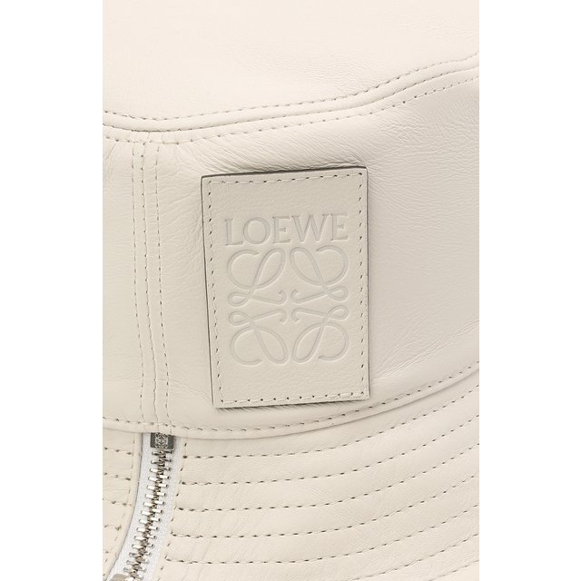 фото Кожаная панама fisherman loewe