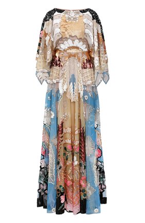 Женское платье VALENTINO разноцветного цвета по цене 2125000 руб., арт. VB3VDBR01ED | Фото 1 Женское платье VALENTINO разноцветного цвета, арт. VB3VDBR01ED | Фото 1