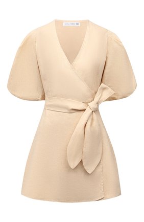 Женское льняное платье FAITHFULL THE BRAND бежевого цвета по цене 30900 руб., арт. FF1685-PSD | Фото 1 Женское льняное платье FAITHFULL THE BRAND бежевого цвета, арт. FF1685-PSD | Фото 1