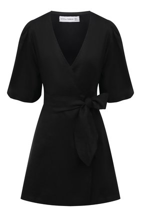 Женское льняное платье FAITHFULL THE BRAND черного цвета по цене 30900 руб., арт. FF1685-BLK | Фото 1 Женское льняное платье FAITHFULL THE BRAND черного цвета, арт. FF1685-BLK | Фото 1