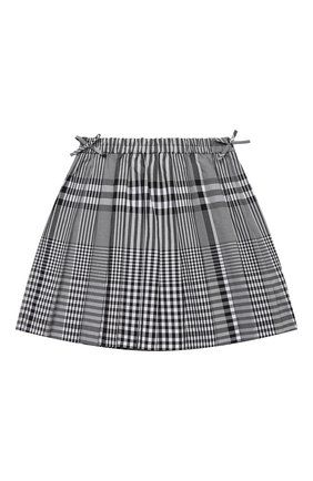 Детская хлопковая юбка BURBERRY черного цвета по цене 19950 руб., арт. 8038355 | Фото 1 Детская хлопковая юбка BURBERRY черного цвета, арт. 8038355 | Фото 1
