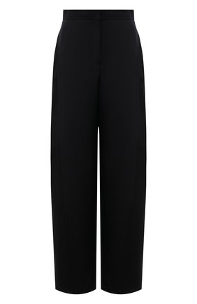 Женские шерстяные брюки LOEWE черного цвета по цене 89400 руб., арт. S540Y04X31 | Фото 1 Женские шерстяные брюки LOEWE черного цвета, арт. S540Y04X31 | Фото 1 (Материал внешний: Шерсть; Длина (брюки, джинсы): Стандартные; Женское Кросс-КТ: Брюки-одежда; Стили: Кэжуэл; Силуэт Ж (брюки и джинсы): Широкие; Региональные ограничения белый список (Axapta Mercury): RU)
