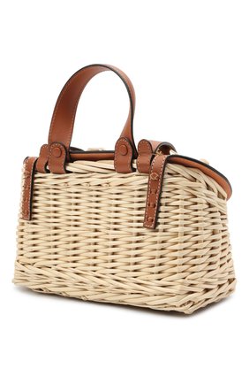 Женская сумка chain lid basket small JW ANDERSON бежевого цвета по цене 156500 руб., арт. HB0321 PG0444 | Фото 3 Женская сумка chain lid basket small JW ANDERSON бежевого цвета, арт. HB0321 PG0444 | Фото 3 (Сумки-технические: Сумки через плечо, Сумки top-handle; Материал: Натуральная кожа; Ремень/цепочка: На ремешке; Размер: small)
