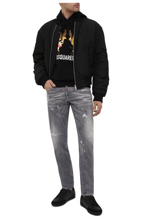 Мужские джинсы DSQUARED2 серого цвета по цене 47000 руб., арт. S74LB0866/S30260 | Фото 2 Мужские джинсы DSQUARED2 серого цвета, арт. S74LB0866/S30260 | Фото 2