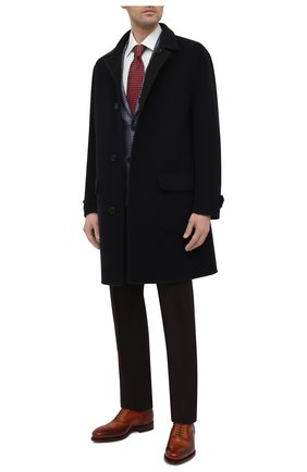Мужские кожаные оксфорды SANTONI коричневого цвета по цене 72150 руб., арт. MCPH17555RB2INGCC45 | Фото 2 Мужские кожаные оксфорды SANTONI коричневого цвета, арт. MCPH17555RB2INGCC45 | Фото 2 (Материал внутренний: Натуральная кожа; Стили: Классический; Мужское Кросс-КТ: Броги-обувь)