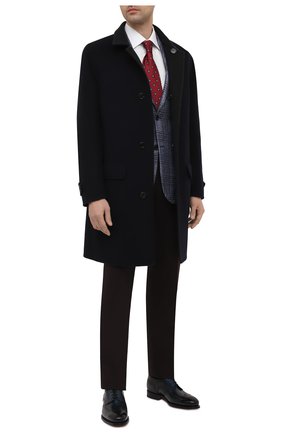 Мужские кожаные дерби SANTONI темно-серого цвета по цене 72150 руб., арт. MCPH17556RB2INGCN60 | Фото 2 Мужские кожаные дерби SANTONI темно-серого цвета, арт. MCPH17556RB2INGCN60 | Фото 2 (Материал внутренний: Натуральная кожа; Стили: Классический; Мужское Кросс-КТ: Броги-обувь)