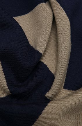 Мужской шерстяной шарф kenzo sport KENZO синего цвета по цене 23200 руб., арт. FB58EU720KEB | Фото 2 Мужской шерстяной шарф kenzo sport KENZO синего цвета, арт. FB58EU720KEB | Фото 2