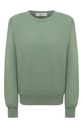 Женский хлопковый свитшот THE FRANKIE SHOP зеленого цвета по цене 19450 руб., арт. SW VAN KR 08 | Фото 1 Женский хлопковый свитшот THE FRANKIE SHOP зеленого цвета, арт. SW VAN KR 08 | Фото 1