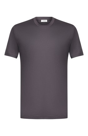 Мужская хлопковая футболка ZIMMERLI темно-серого цвета по цене 12300 руб., арт. 286-1447 | Фото 1 Мужская хлопковая футболка ZIMMERLI темно-серого цвета, арт. 286-1447 | Фото 1