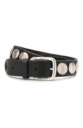 Женский кожаный ремень GOLDEN GOOSE DELUXE BRAND черного цвета по цене 26750 руб., арт. GWA00132.A000137 | Фото 1 Женский кожаный ремень GOLDEN GOOSE DELUXE BRAND черного цвета, арт. GWA00132.A000137 | Фото 1